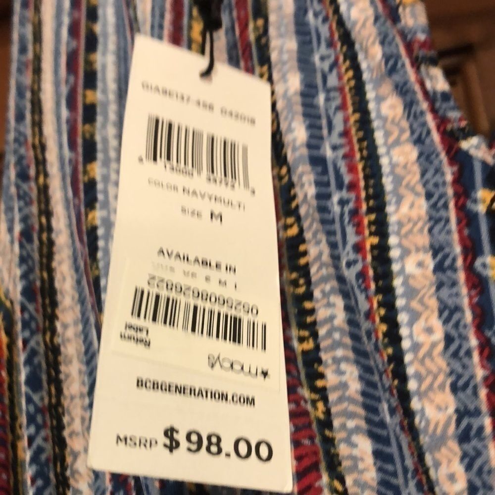 Bcbgeneration multicolored jumpsuit - Picture 8 of 14